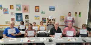 People at a Dementia Friends gathering