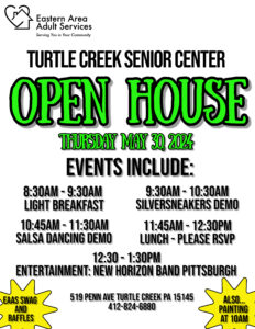 Senior Center open house May 2024